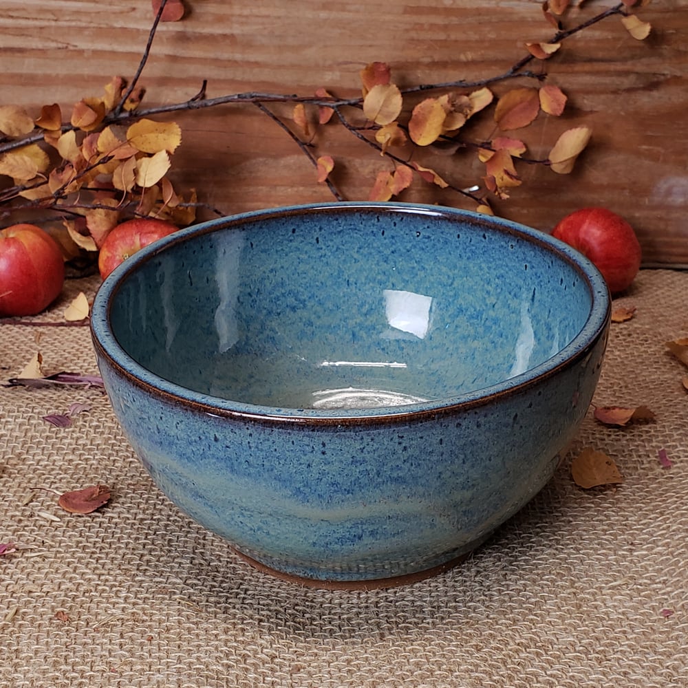 Image of One sturdy bowl, Glacial Waters (Turquoise) #1 11/2024