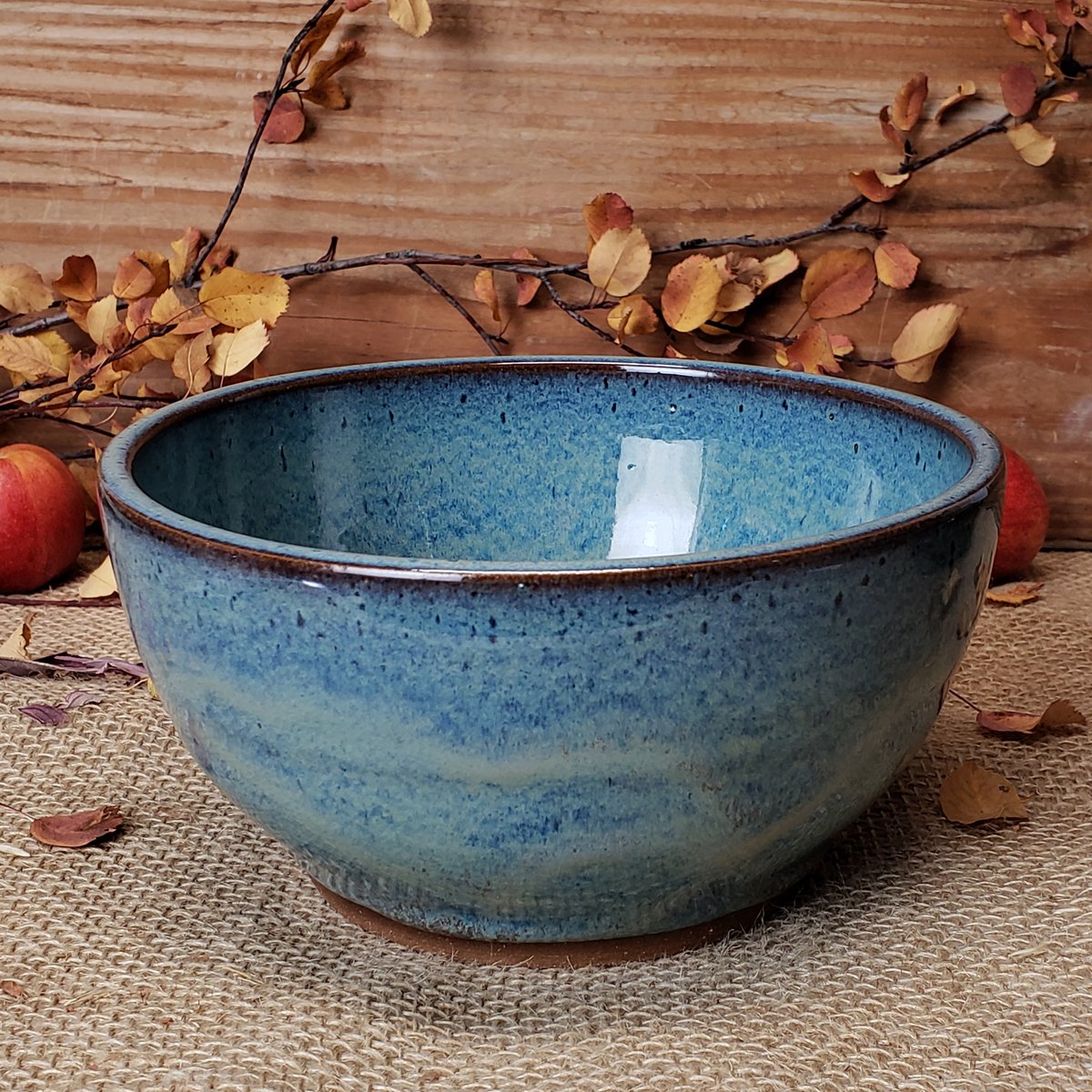 Image of One sturdy bowl, Glacial Waters (Turquoise) #1 11/2024