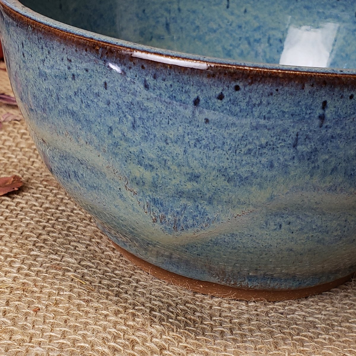 Image of One sturdy bowl, Glacial Waters (Turquoise) #1 11/2024