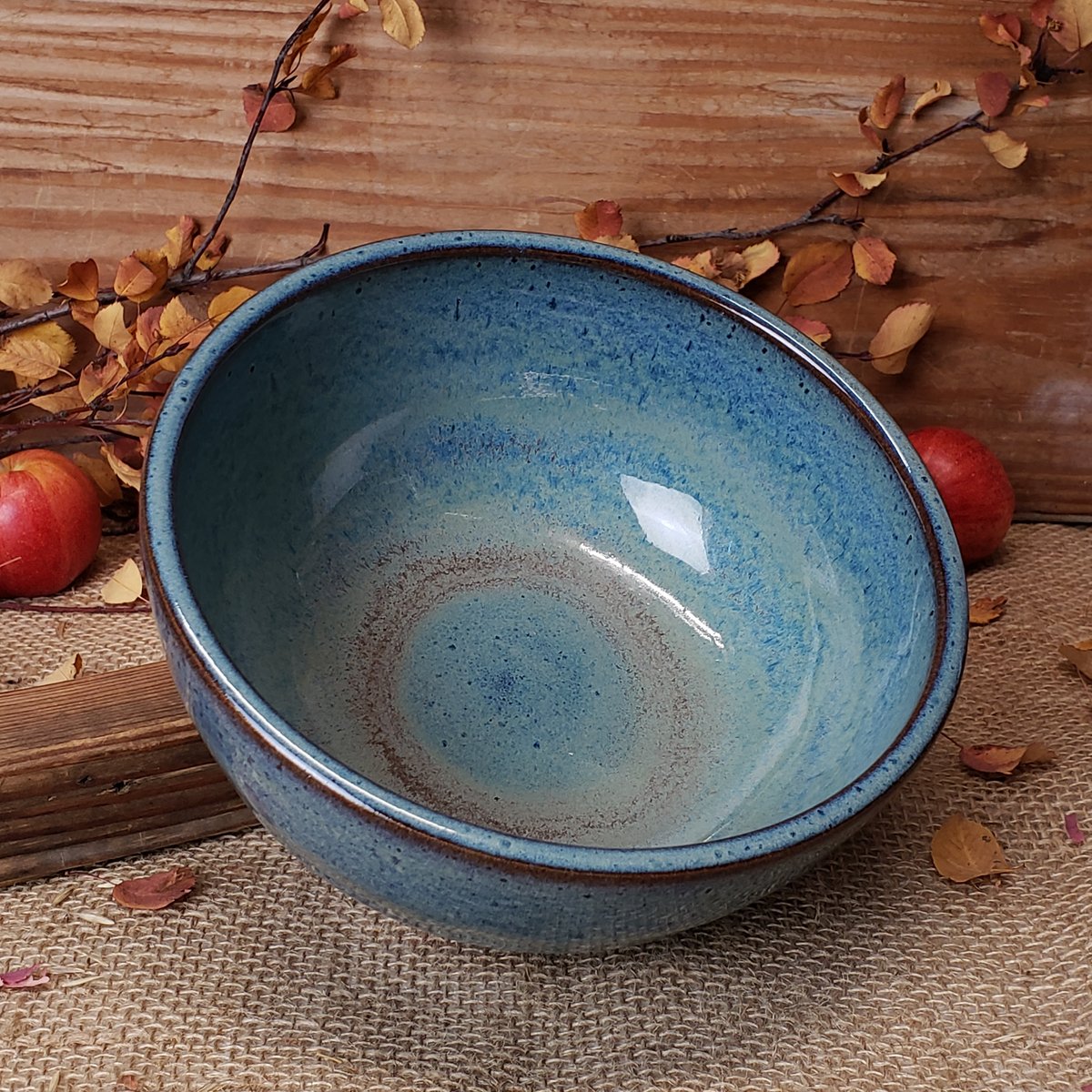 Image of One sturdy bowl, Glacial Waters (Turquoise) #1 11/2024