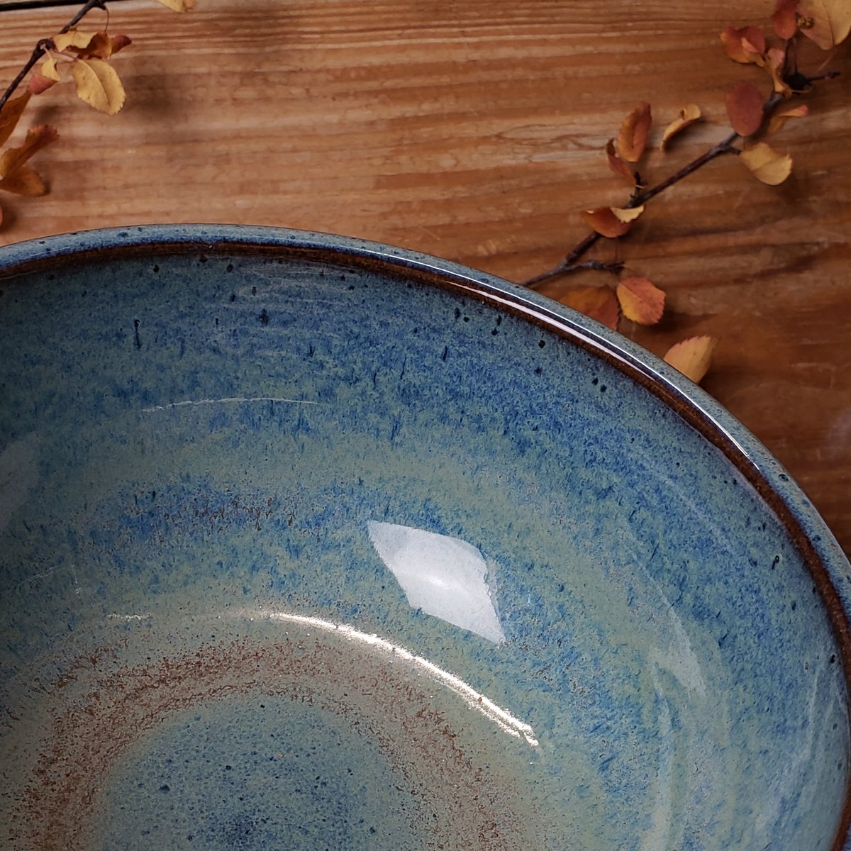 Image of One sturdy bowl, Glacial Waters (Turquoise) #1 11/2024