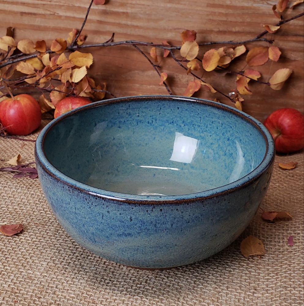 Image of One sturdy bowl, Glacial Waters (Turquoise) #2 11/2024