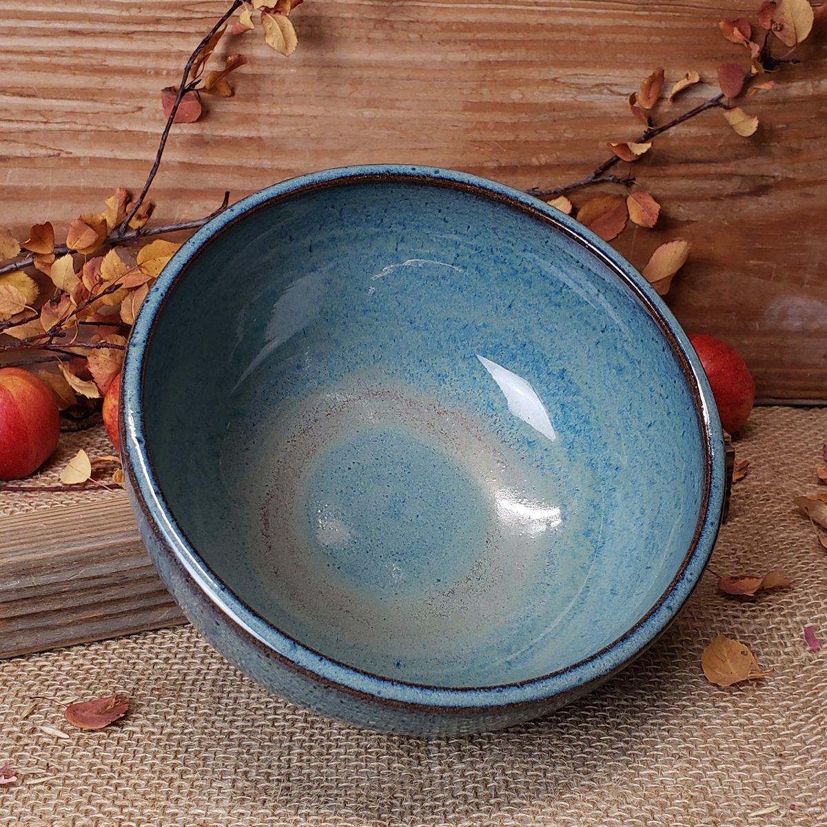 Image of One sturdy bowl, Glacial Waters (Turquoise) #2 11/2024