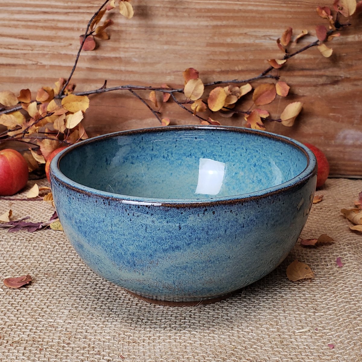 Image of One sturdy bowl, Glacial Waters (Turquoise) #2 11/2024