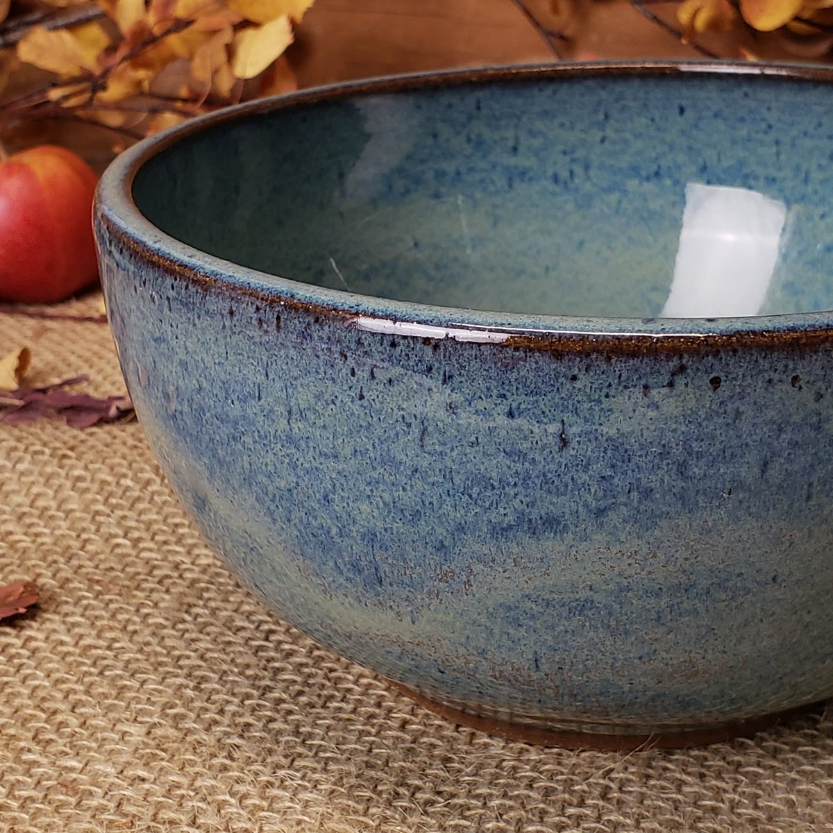 Image of One sturdy bowl, Glacial Waters (Turquoise) #2 11/2024