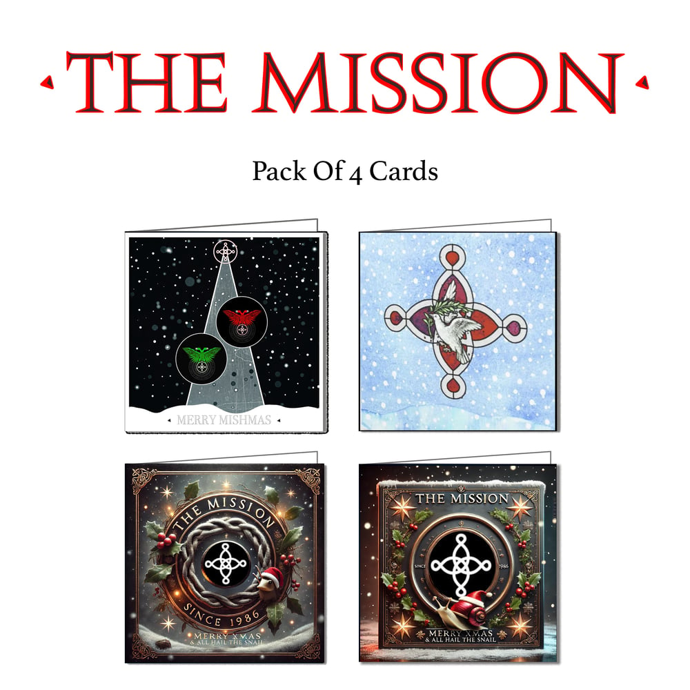 Image of Mission Christmas Cards - Set of 4