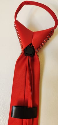 Image 2 of Red Bling Adjustable Necktie