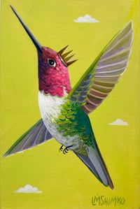 Image 1 of Anna's Hummingbird Crown