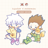 Hunter X Pokemon: Stickers