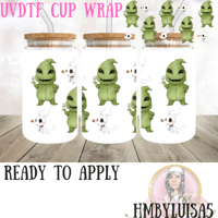 Image 1 of Oogie and Zero UVDTF cup wrap 