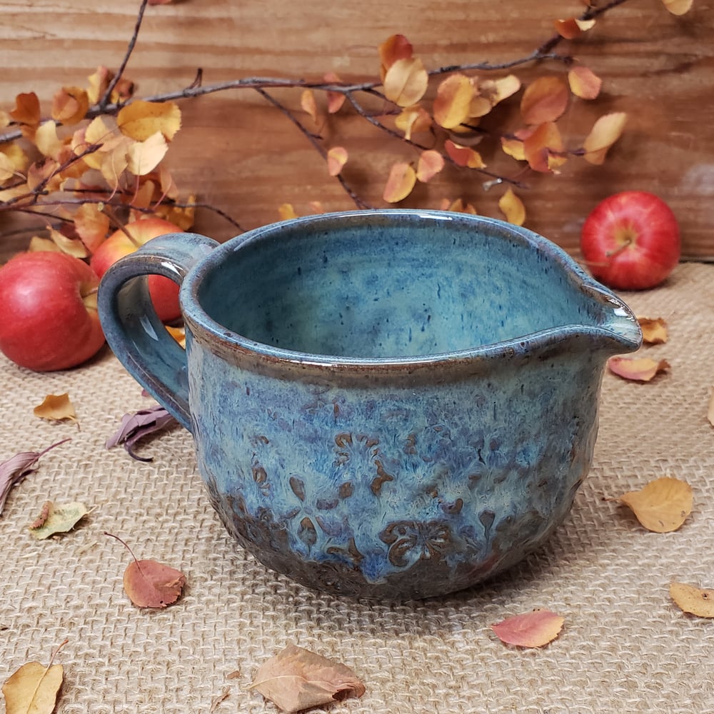 Image of 2 cup Countertop-worthy Batter Bowl: Glacial Waters (Turquoise) 112024