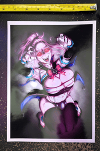 Image 4 of Vampire Fran Print