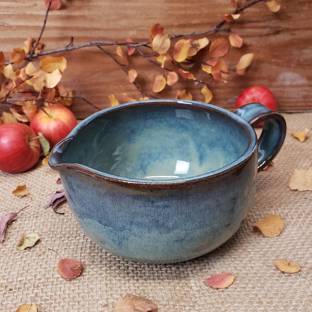 Image of 3 cup Countertop-worthy Batter Bowl: Glacial Waters (Turquoise) 112024