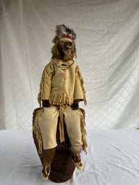 Image 2 of Native American on drum 