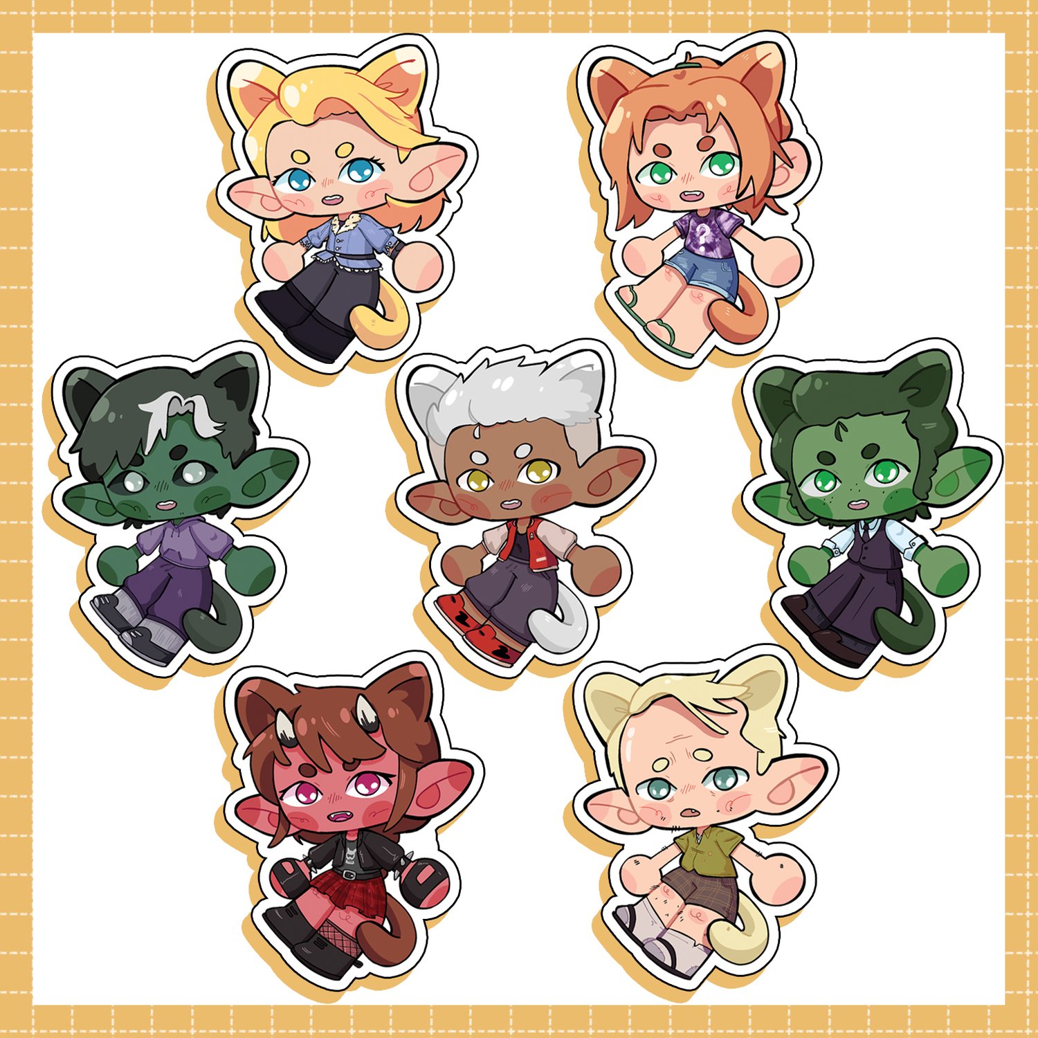 Image of Fantasy High Catgirls