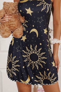 Image 2 of SUN,MOON AND STAR NIGHTIE 