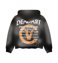 Image 2 of BLACK SUN-DRIED WOCKART HOODIE