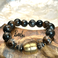 Image 3 of Agate w/Druzy Drip Center