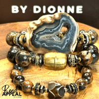 Image 4 of Agate w/Druzy Drip Center