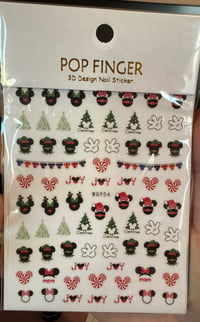 Image 1 of XMAS STICKERS ( 1 sheet)