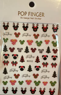 Image 2 of XMAS STICKERS ( 1 sheet)