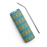 Image 5 of Summer Gazania Stainless Steel Tumbler
