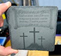 Image 3 of Custom Slate Coaster