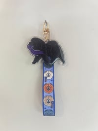 Image 5 of Winner’s Gait Chow Chow Acrylic Keychain and Lanyard