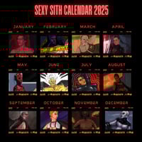 [PRE-ORDER] Sexy Sith 2025 Calendar 