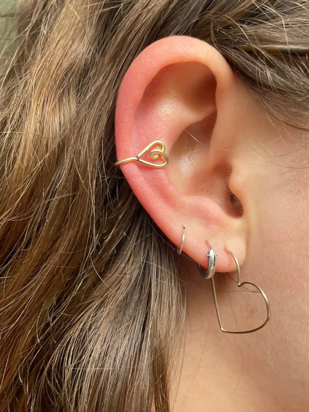 Image of Heart nose cuff (no piercing needed)