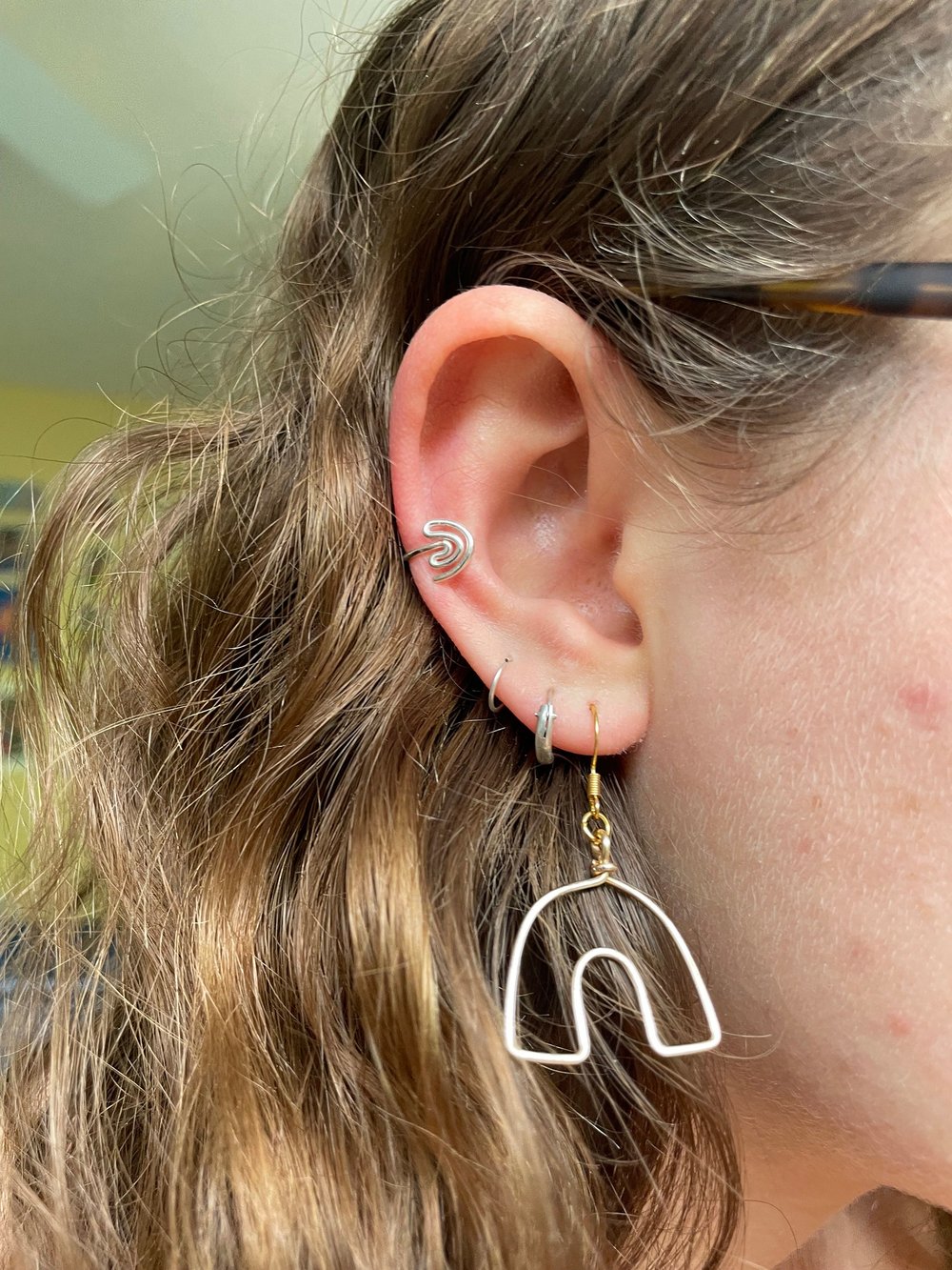 Image of Rainbow nose cuff (no piercing needed)