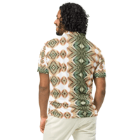 Image 4 of Desert Iguana Men’s Slim Fit Button Up Polo Shirt