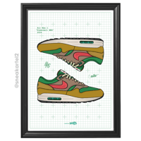 Image 2 of Sneaker Poster Air Max 1 ‘86 “Powerwall BRS”