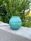 turquoise vase