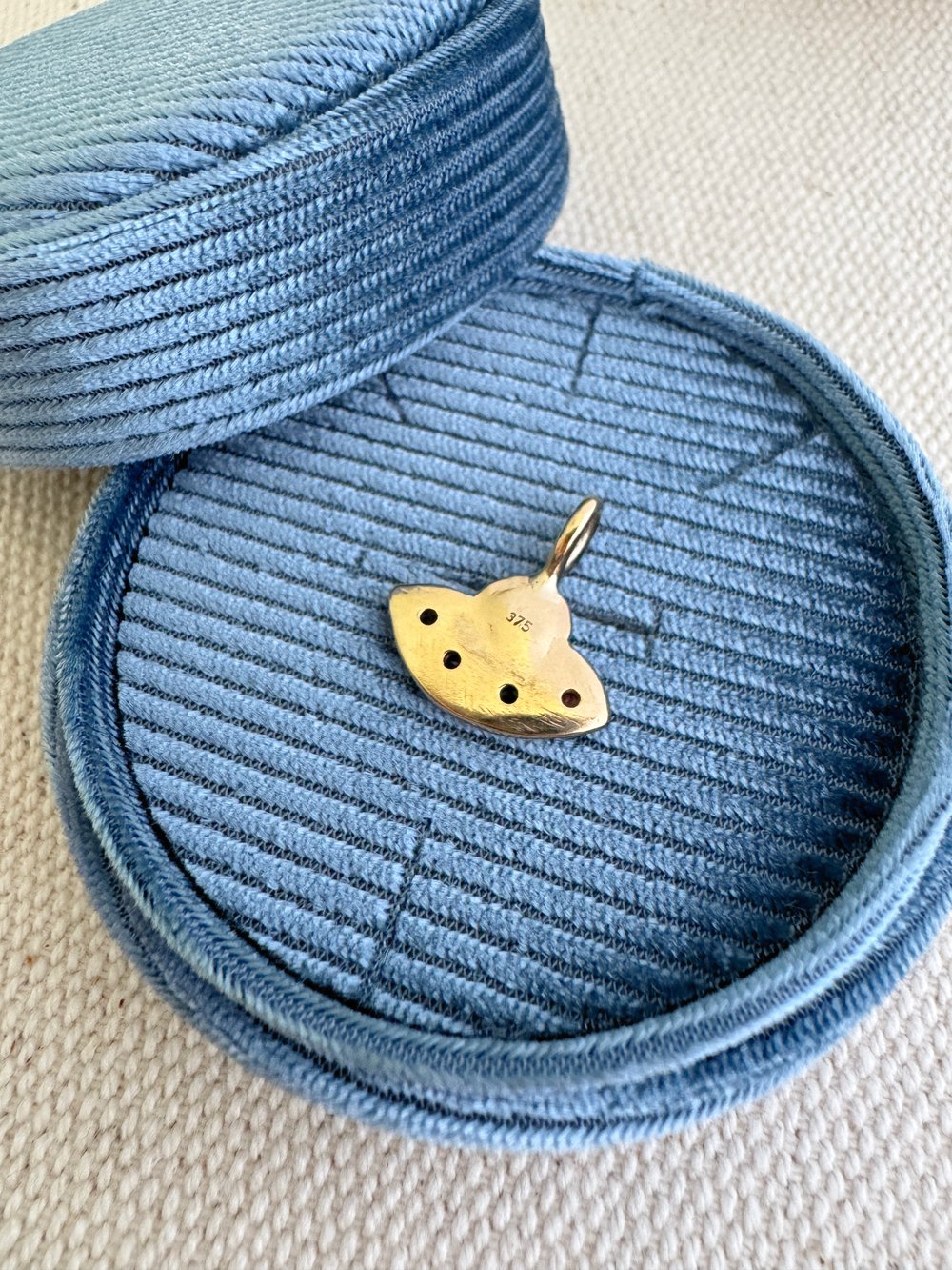 Image of Beam Me Up Gold Pendant
