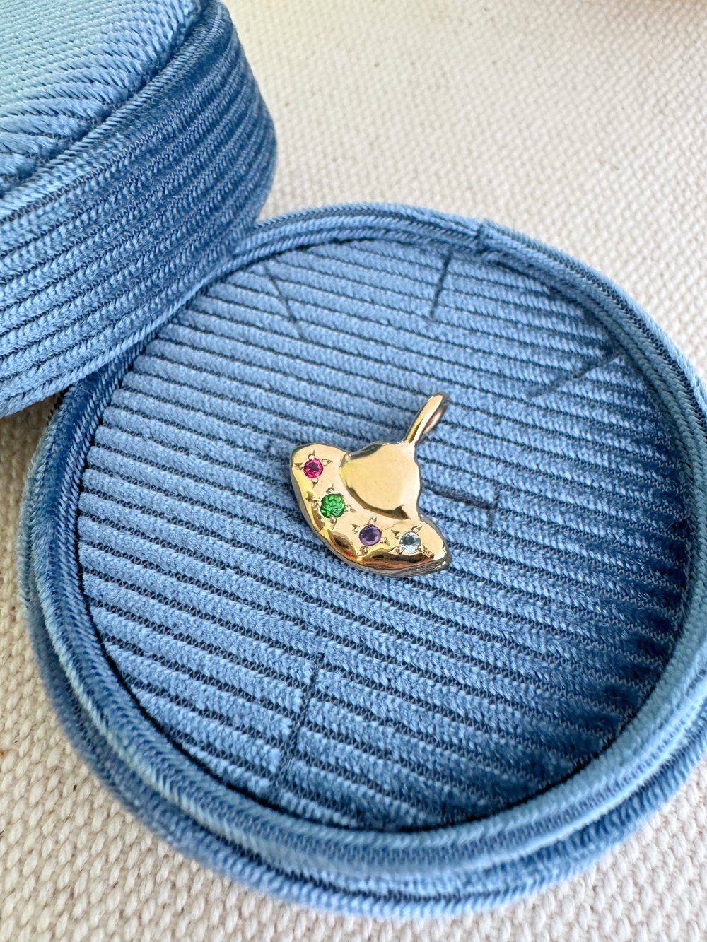 Image of Beam Me Up Gold Pendant
