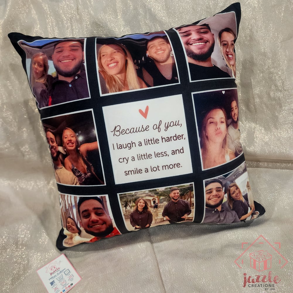 Image of 9 Panel Photo Pillow