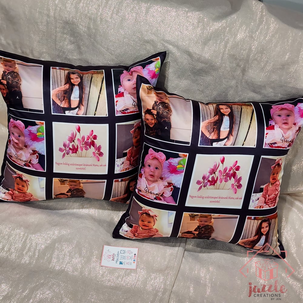Image of 9 Panel Photo Pillow
