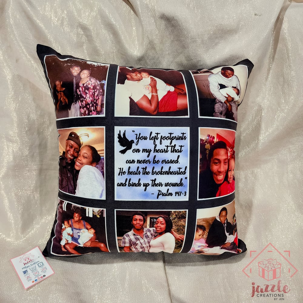 Image of 9 Panel Photo Pillow