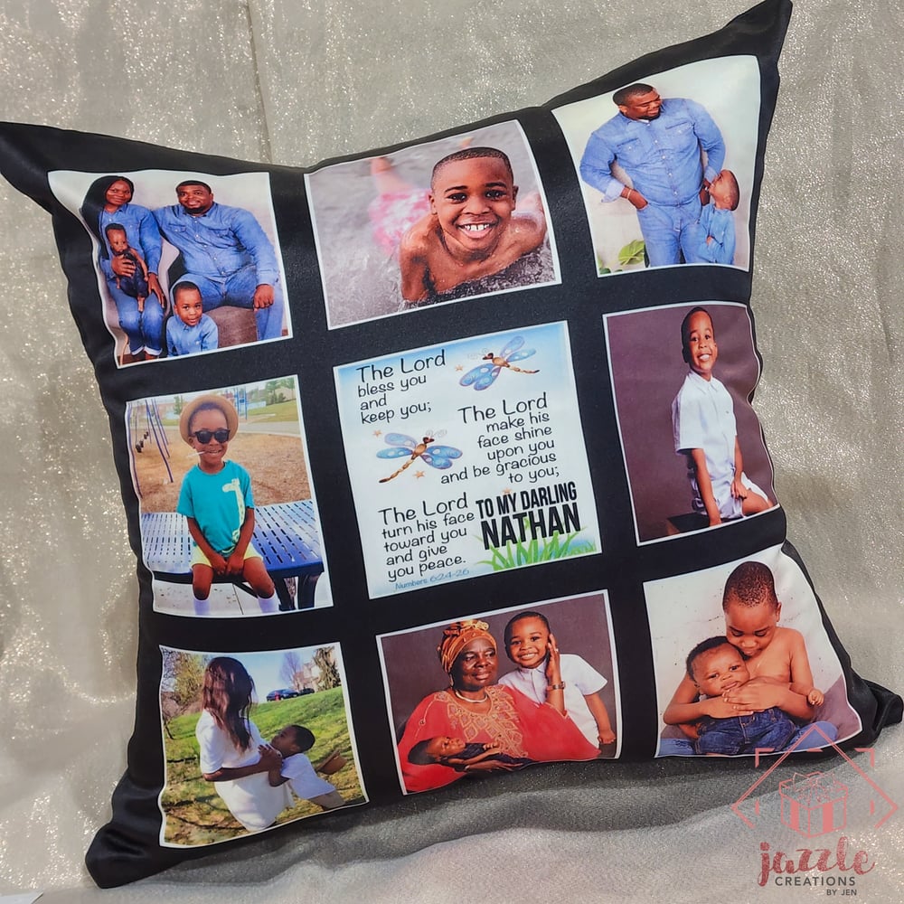 Image of 9 Panel Photo Pillow
