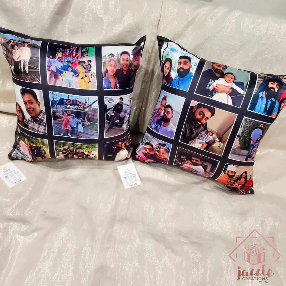 Image of 9 Panel Photo Pillow