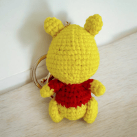 Image 2 of Winnie the Pooh Keyring