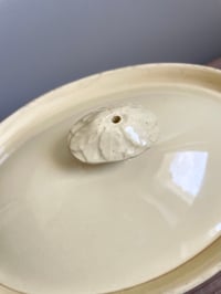 Image of Terrine ovale beige