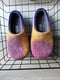 Image of SUNDOWN GLOW felted wool slippers EU41.5