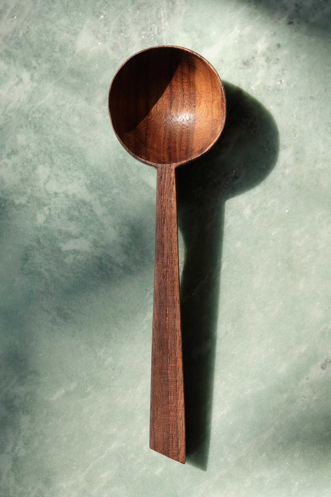 Image of Long Handle Walnut Coffee Scoop - SC001