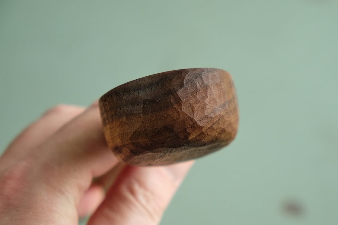 Image of Long Walnut Coffee Scoop - SC010