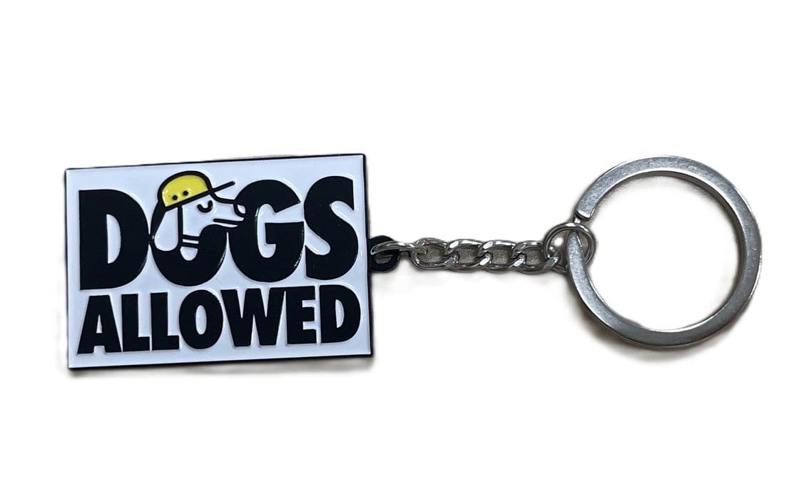 Image of DOGS ALLOWED Key Chain
