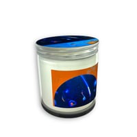 Image 3 of Ltd Edition Small Scented Travel Candle with Art Lid & Label 