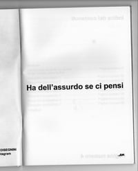 Image 3 of "Ha dell'assurdo se ci pensi" Fanzine