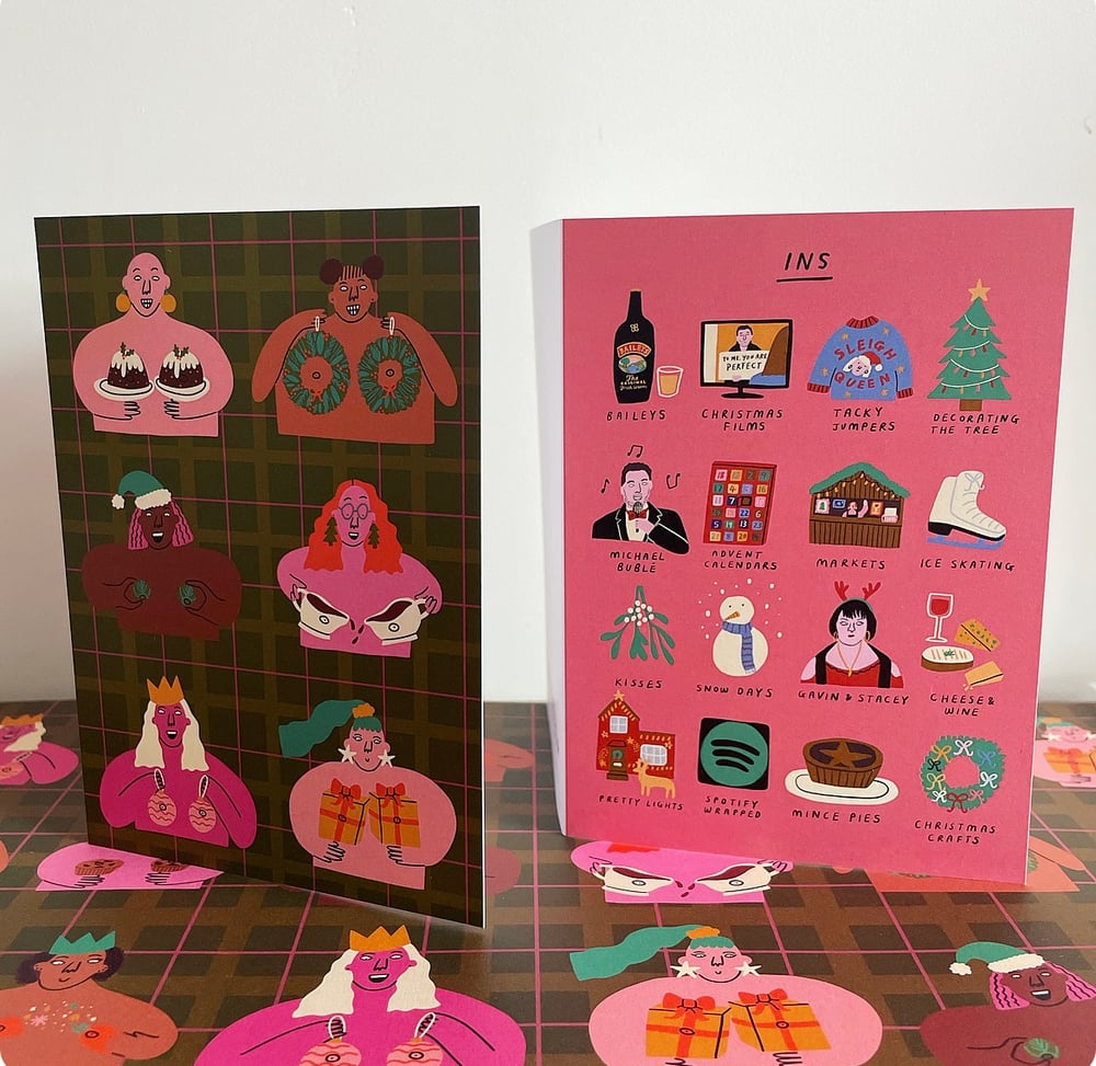 Image of Merry Tit-mas Christmas Card